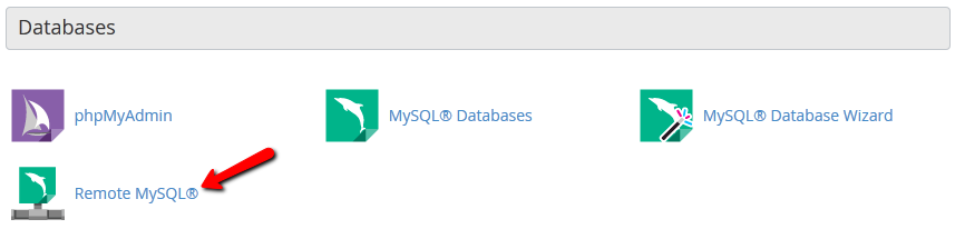 mysql از راه دور